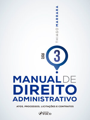 cover image of Manual de Direito Administrativo--Volume 03